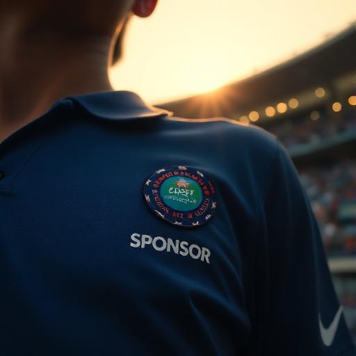 Mumbai — Sponsor pin badge · stadium activation